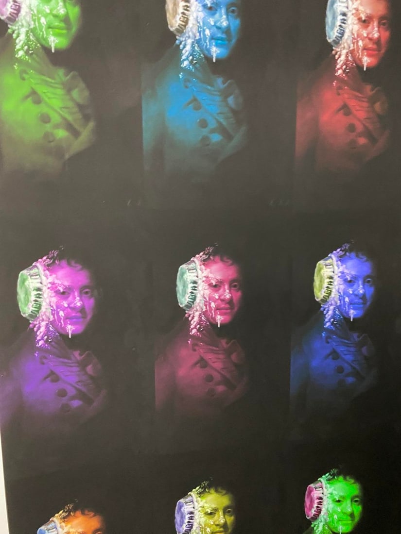 Banksy, In the manner of”, COA. Walled Off Hotel, Original, Limited Edition. Signed. Numbered - 5