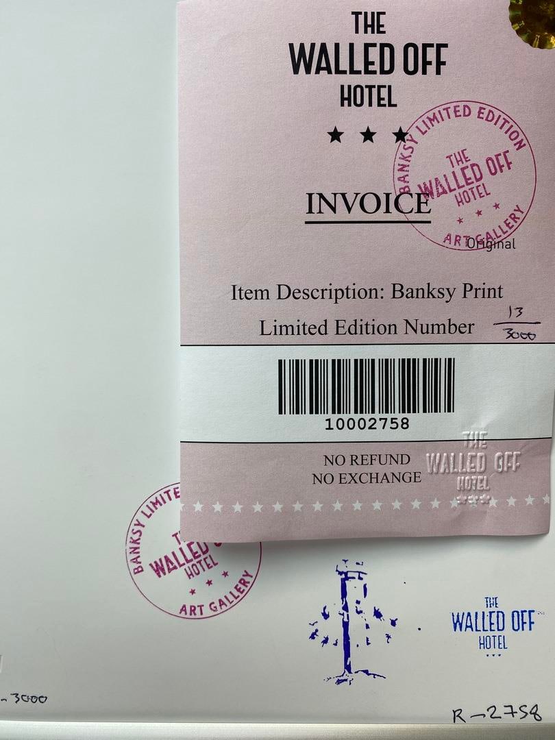 The Walled Off Hotel, Limited Edition, Original Print. - 4