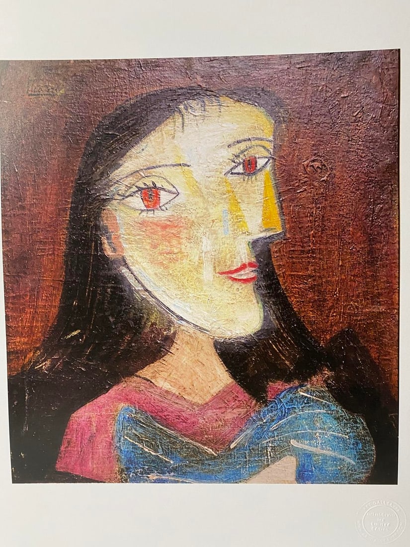 Pablo Picasso, Original Print, Limited Edition, Gallery Seal, Stamped, - 2