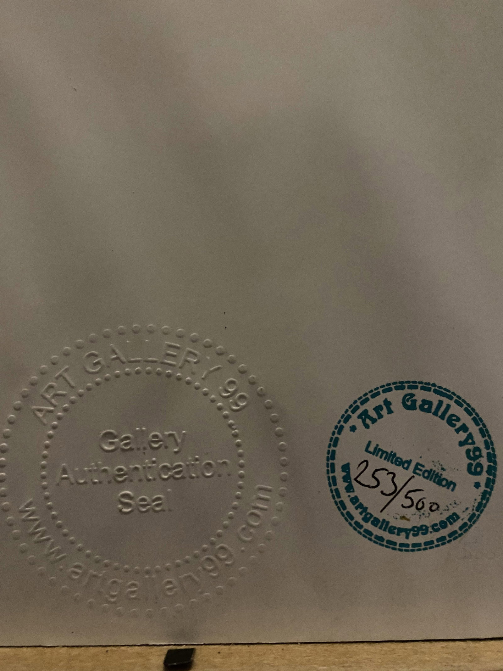 Jackson Pollock, (After )Original Poster,Gallery99 Limited Edition Plate Signed, - 5