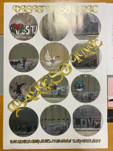 Banksy, The Walled Off Hotel, Original Poster,: Banksy, The Walled Off Hotel, Original Poster, 