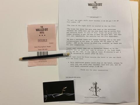 Banksy, Walled Off Hotel, Original, Limited Edition. - 5