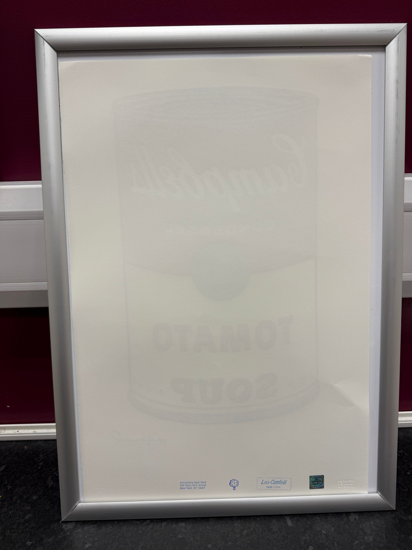 “ANDY Warhol, Original, Print, Limited addition, Plate signed,” - 3