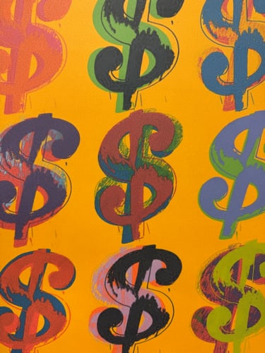 Andy Warhol, Original, Print, Limited addition, Plate signed, Seal, Stamped, - 3