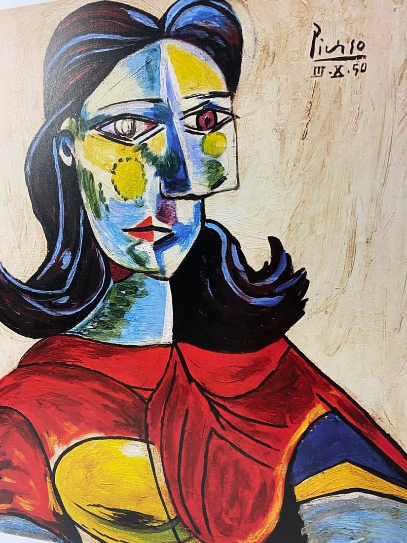 Pablo Picasso, Original Print, Limited Edition, Gallery Seal, Stamped, - 3