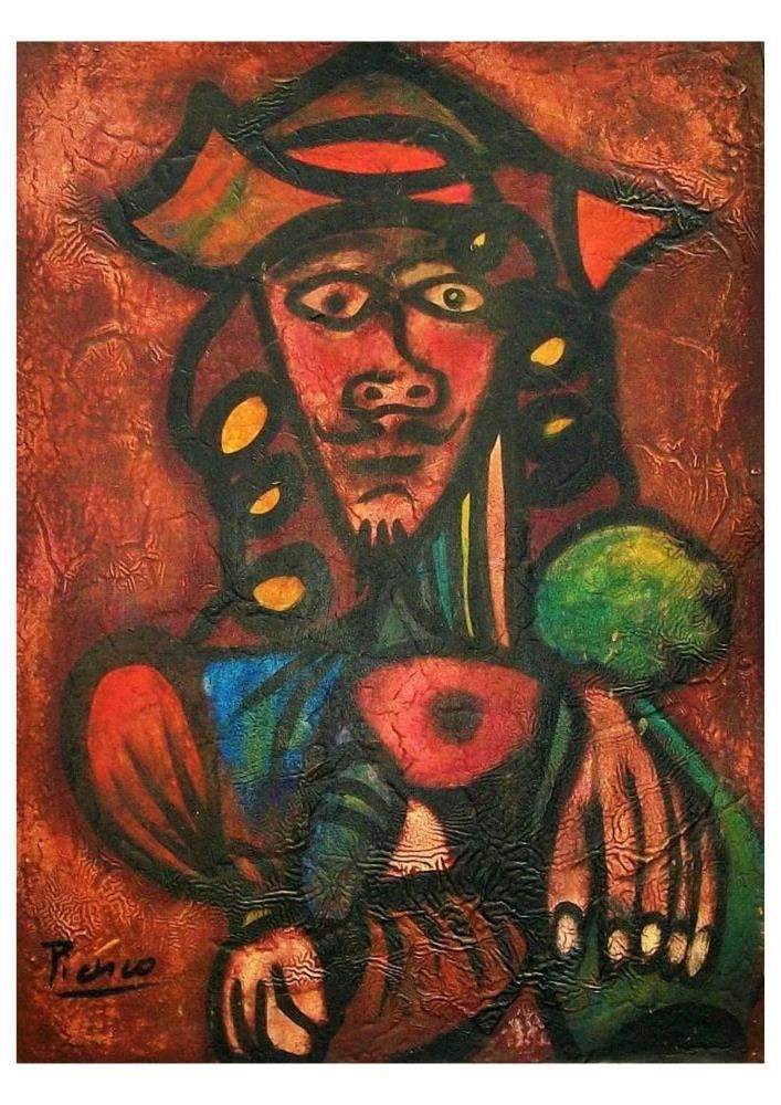 Pablo Picasso, Original Print, Limited Edition, Gallery Seal, Stamped,: Pablo Picasso, Original Print, Limited Edition, Gallery Seal, Stamped, Digital print on paper, Solid Finishing: Classic (300gsm) Limited Edition of 2500 Numbered and Stamped Size