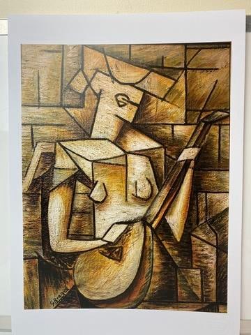 Georges Braque, 1905, Original Print, Limited Edition Print Plate Signed, (1 of 8)