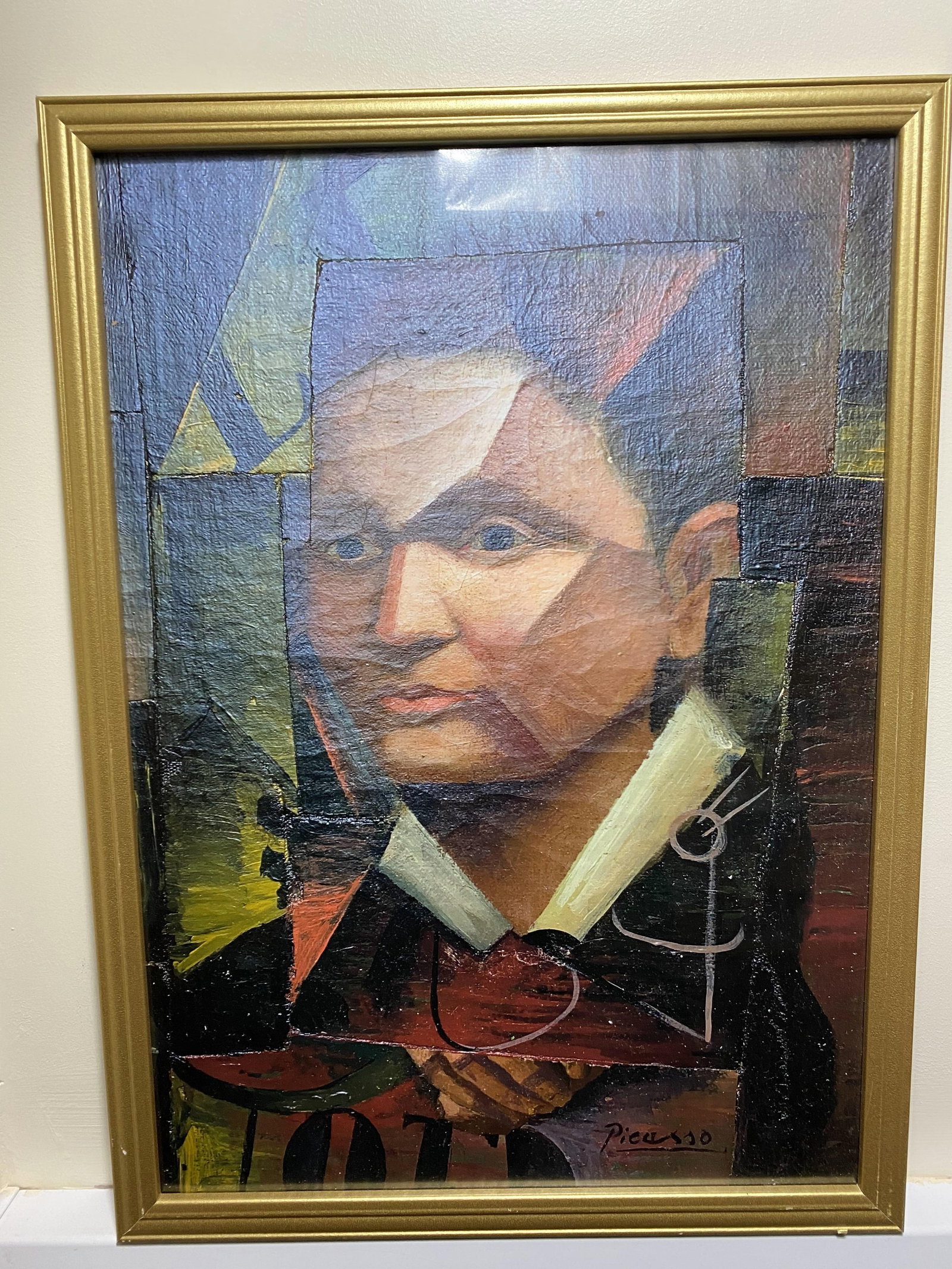 Picasso, Original Poster,Gallery99 Limited Edition,: Picasso, cubism, Limited edition poster printed on a glossy paper, measurements, 420 x 594 mm with watermark seal and stamp on the back from art gallery99 private collection. Please note artwork