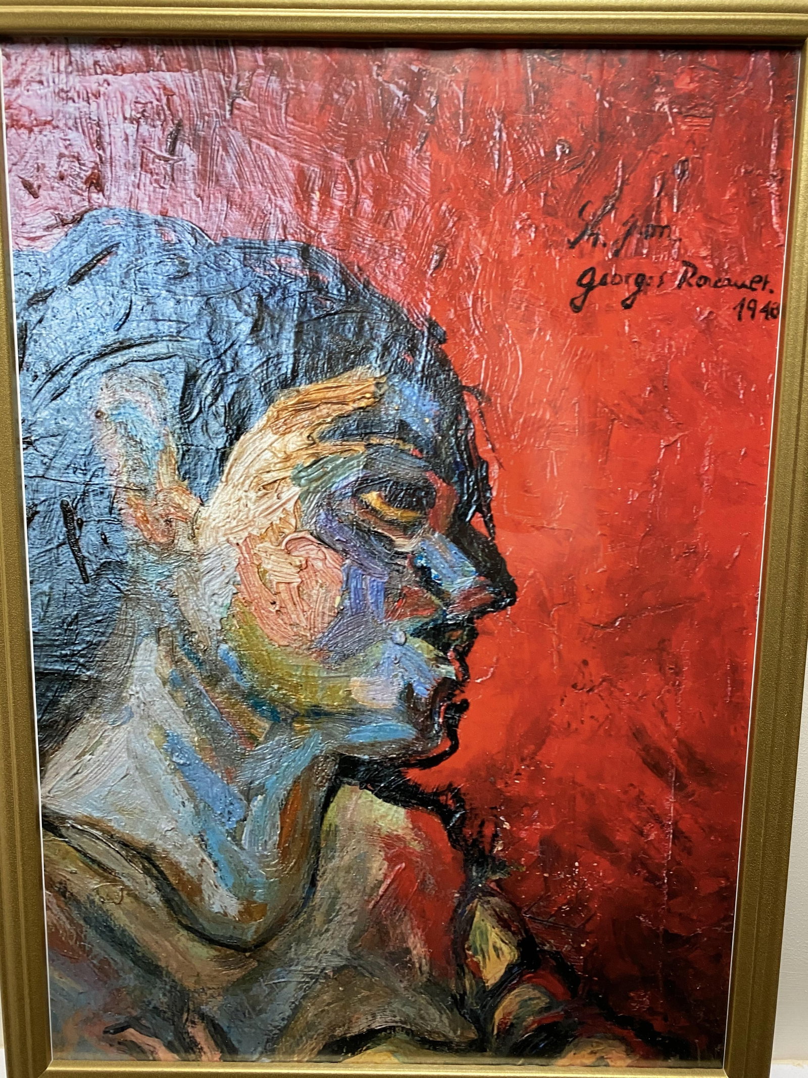 Georges Rouault, (After) Original Poster ,Gallery99 Limited Edition Plate Signed, - 2