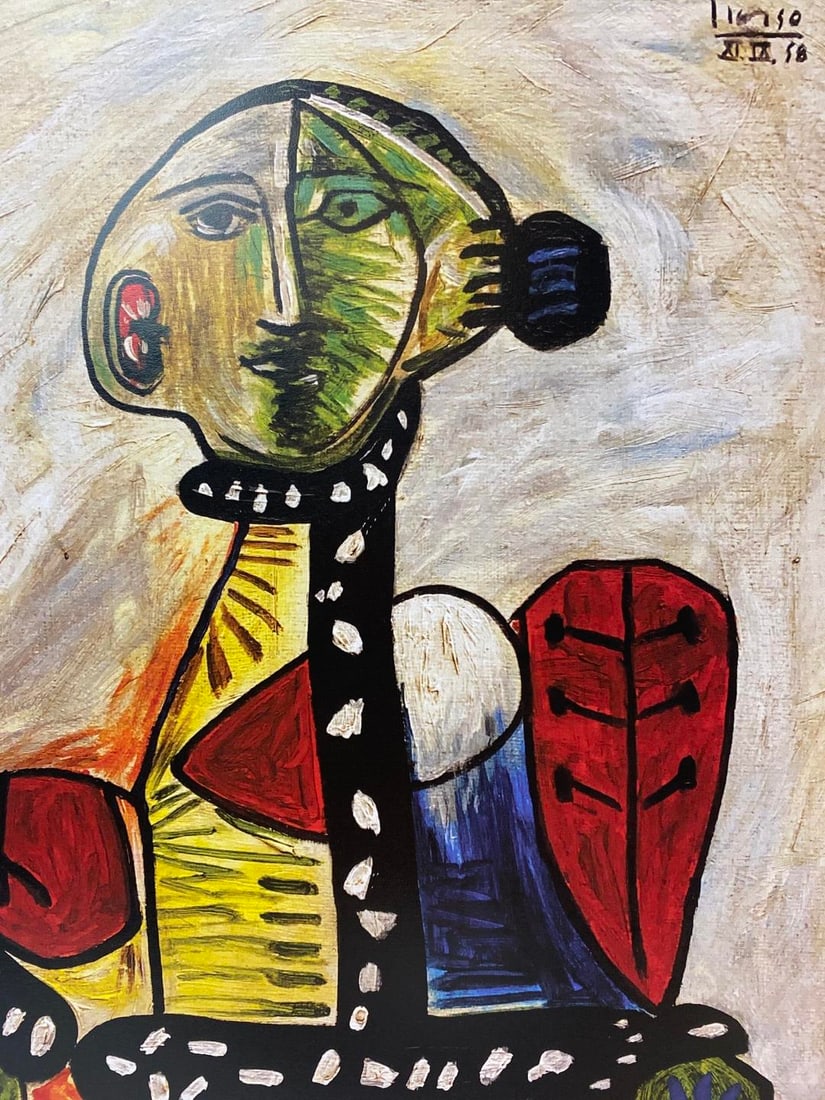 Pablo Picasso, Original Print, Limited Edition, Gallery Seal, Stamped, (1 of 7)