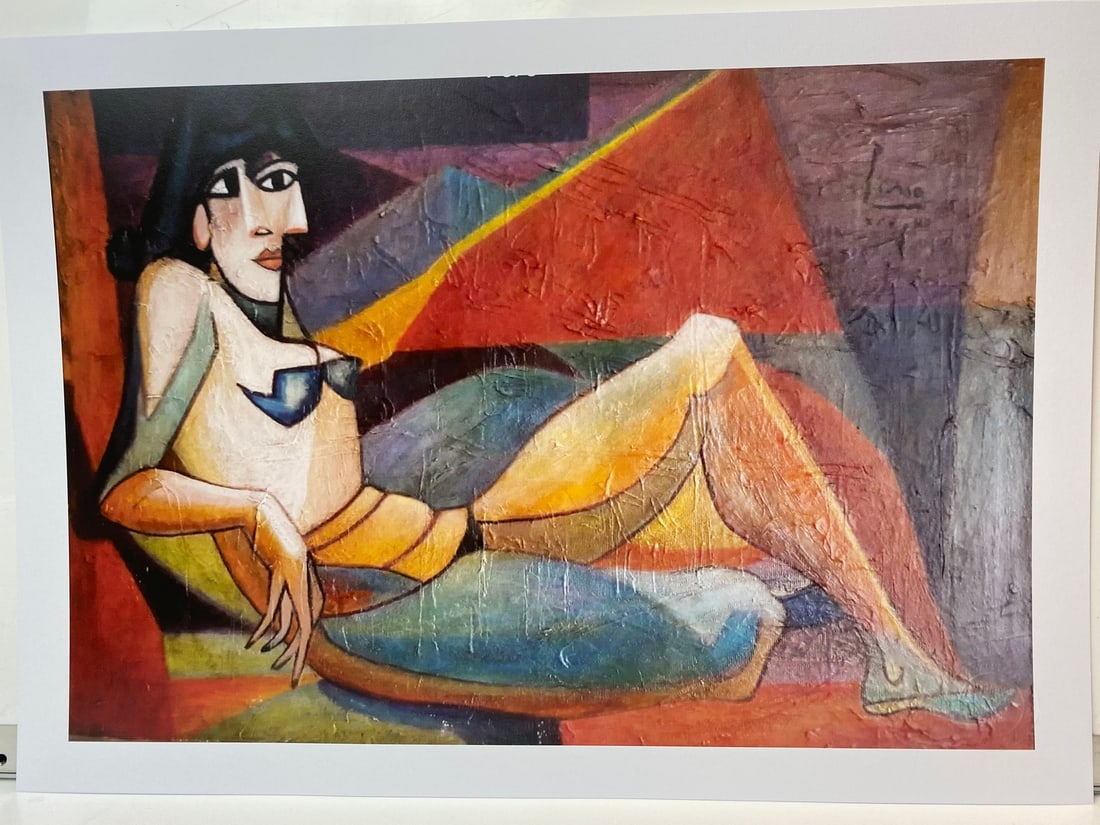 Pablo Picasso, Original Print, Limited Edition, Gallery Seal, Stamped, - 5