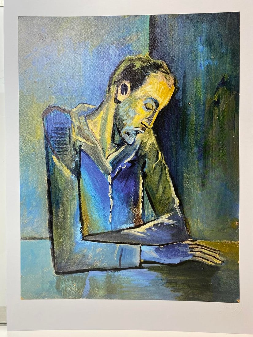 Pablo Picasso, Original Print, Limited Edition, Gallery Seal, Stamped, - 3