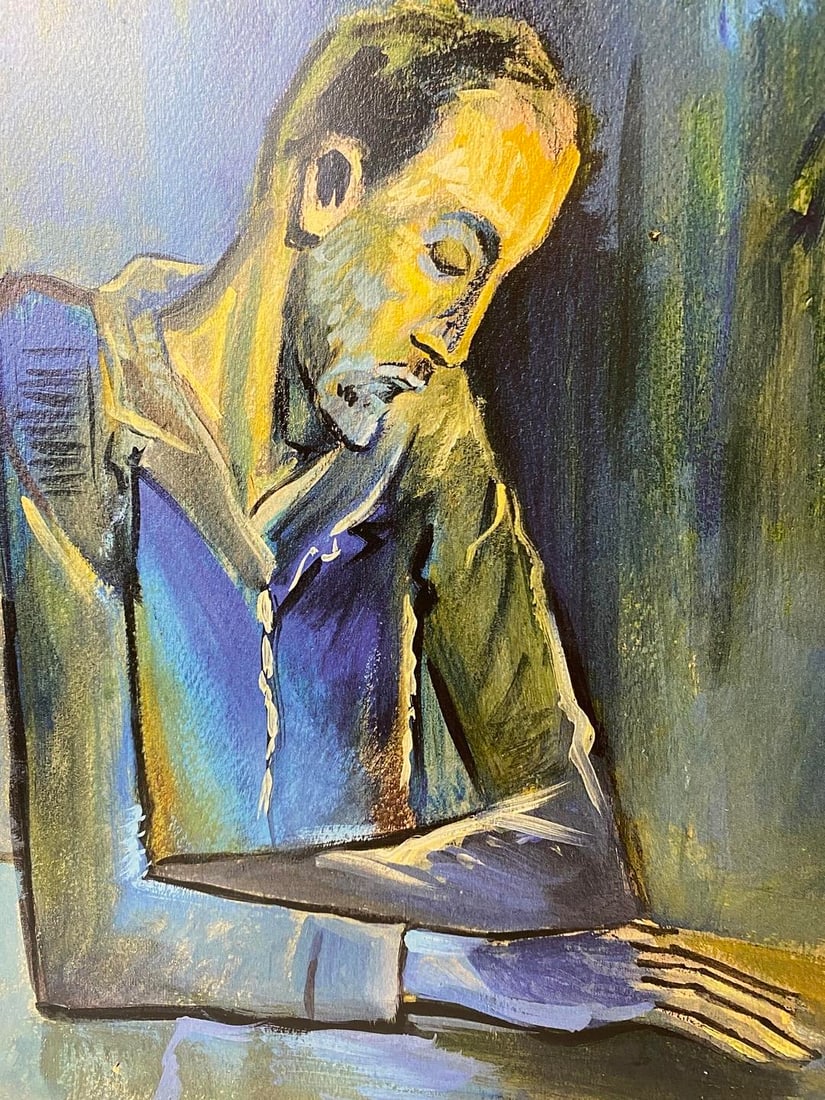 Pablo Picasso, Original Print, Limited Edition, Gallery Seal, Stamped, - 5