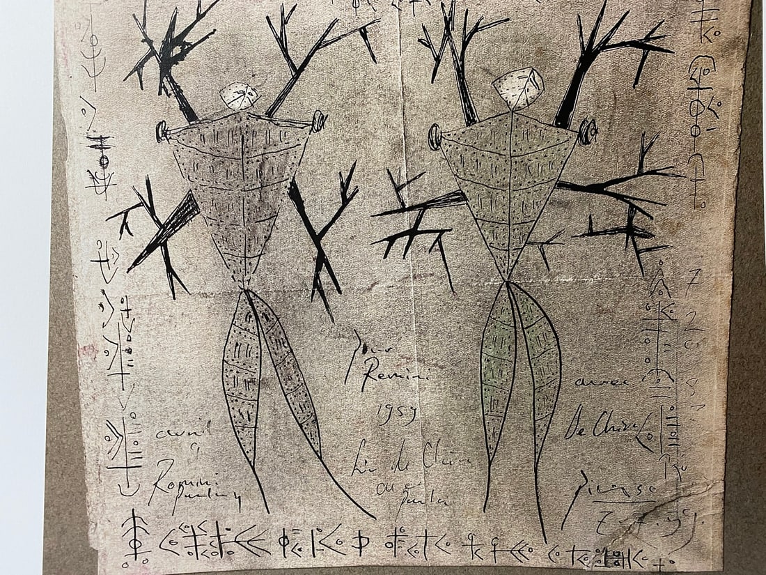 Pablo Picasso, Original Print, Limited Edition, Gallery Seal, Stamped, - 2