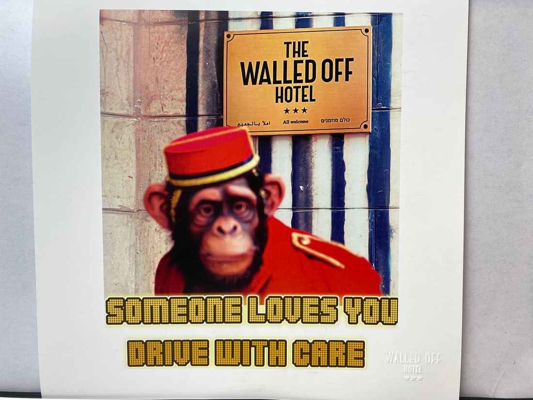 The Walled Off Hotel, Limited Edition, Original Print. - 2