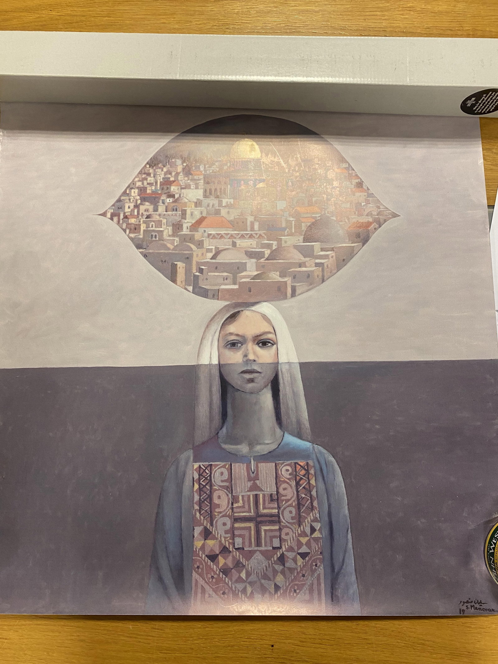 The Walled Off Hotel Poster,: The Walled Off Hotel Poster,