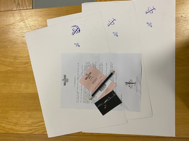 The Walled Off Hotel, Original Print, Limited Edition Set. - 14