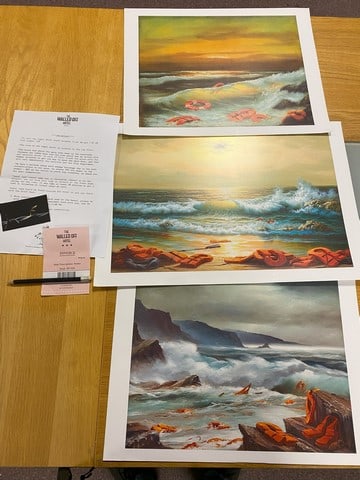 The Walled Off Hotel, Original Print, Limited Edition Set. - 6