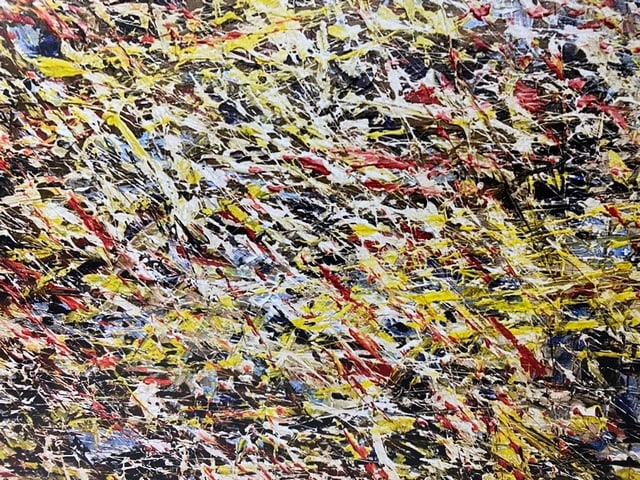 Jackson Pollock, (After) Signed In Print, Original Print, Limited Edition Print Plate Signed, - 5