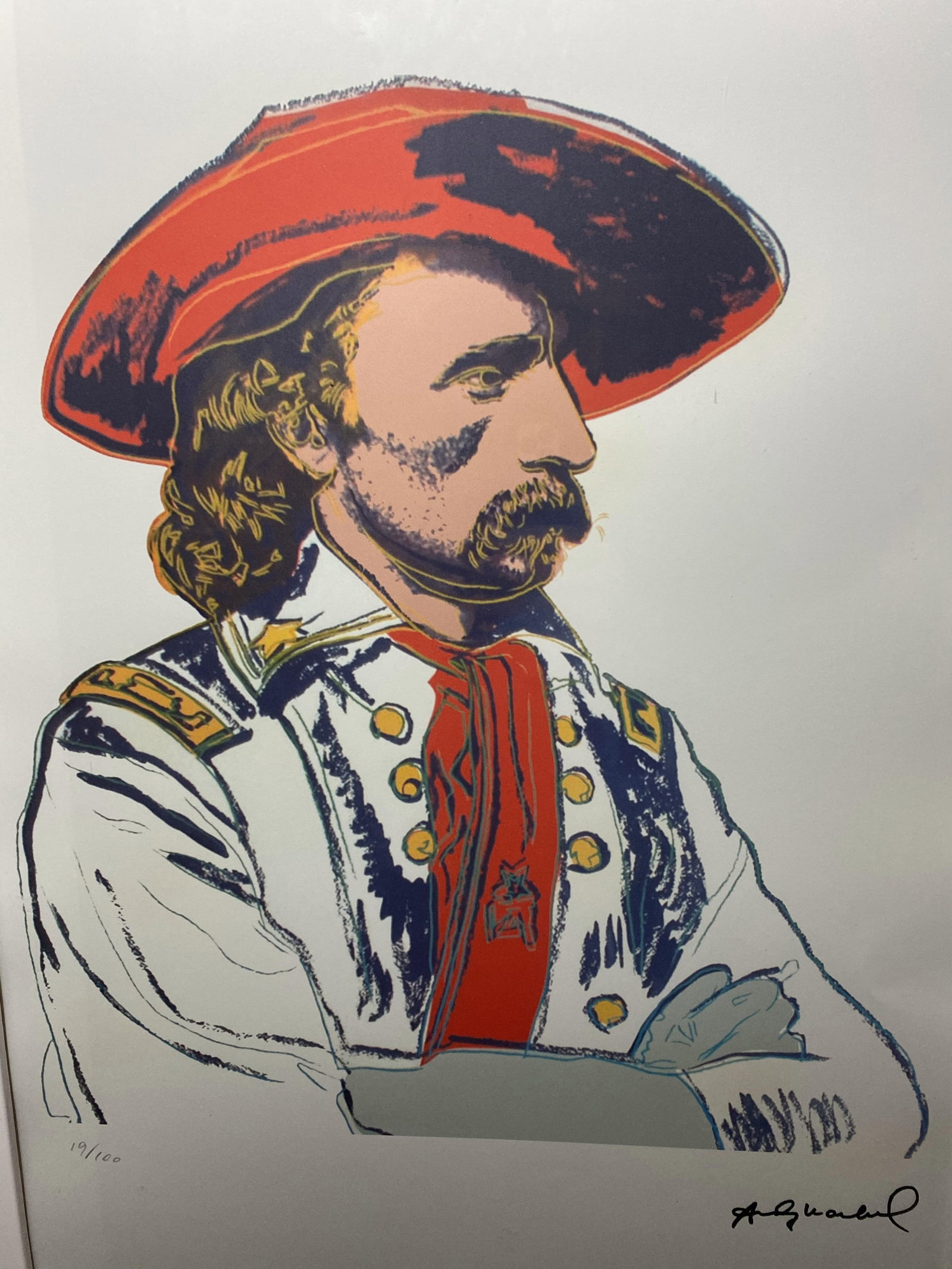 “ANDY Warhol, Original, Print, Limited addition, Plate signed,” - 2