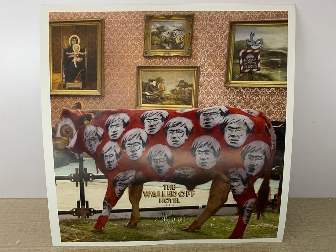 The Walled Off Hotel, Limited Edition, Original Print.: 2022 Walled Off Hotel Artist Print on paper, Solid Finishing: Classic (250 gsm gloss) Limited Edition of 3000 Numbered and Stamped / seal Sizes- 21cm X 21cm The Walled O