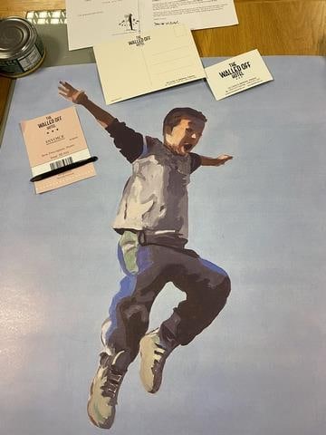 Banksy, The Walled Off Hotel, Original Poster, - 4