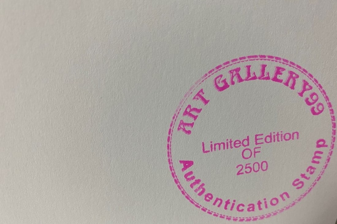 Picasso, Original Print, Limited Edition Print Plate Signed, - 8