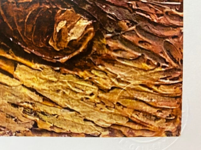 Vincent van Gogh, Original Print, Limited Edition, Gallery Seal, Stamped, - 4