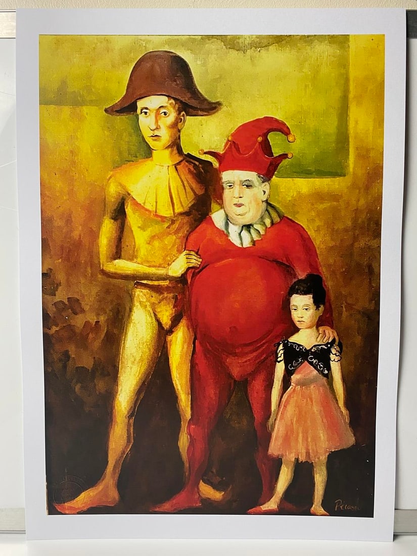 Picasso, ( After ) Signed And Dated In Print Limited Edition Print: Pablo Picasso, Original Print, Limited Edition, Gallery Seal, Stamped, Digital print on paper, Solid Finishing: Classic (300gsm) Limited Edition of 2500 Numbered and Stamped Sizes- 32 x 45cm