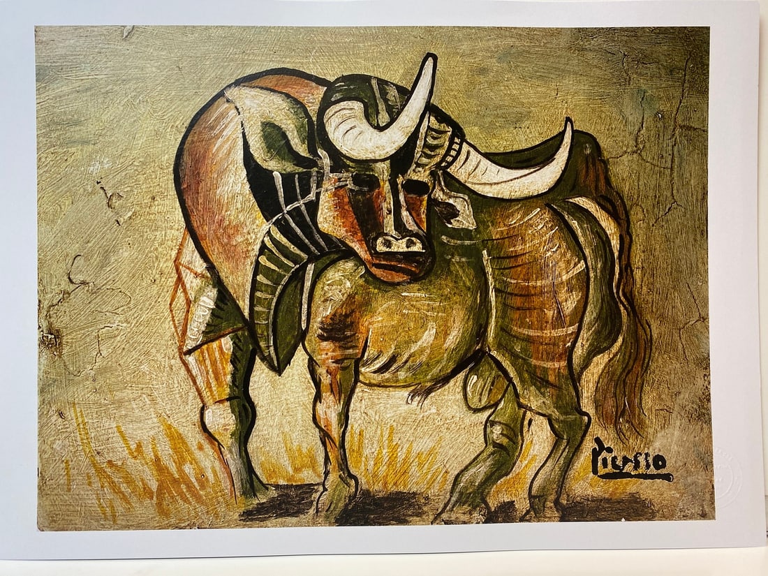 Pablo Picasso, Original Print, Limited Edition, Gallery Seal, Stamped, - 2