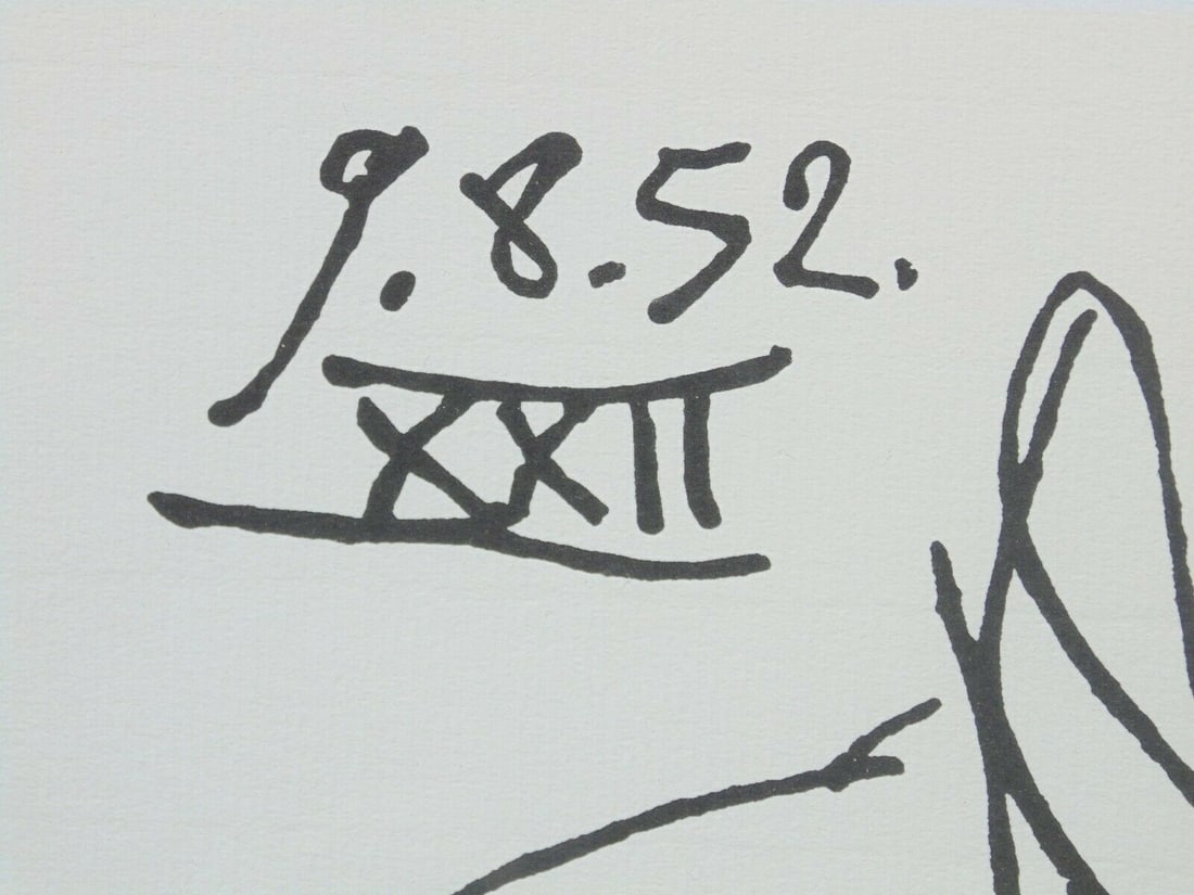 Picasso, Original Poster,Gallery99 Limited Edition, - 3