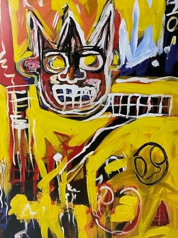 Jean-Michel Basquiat, 1988 Signed In Print, - 2