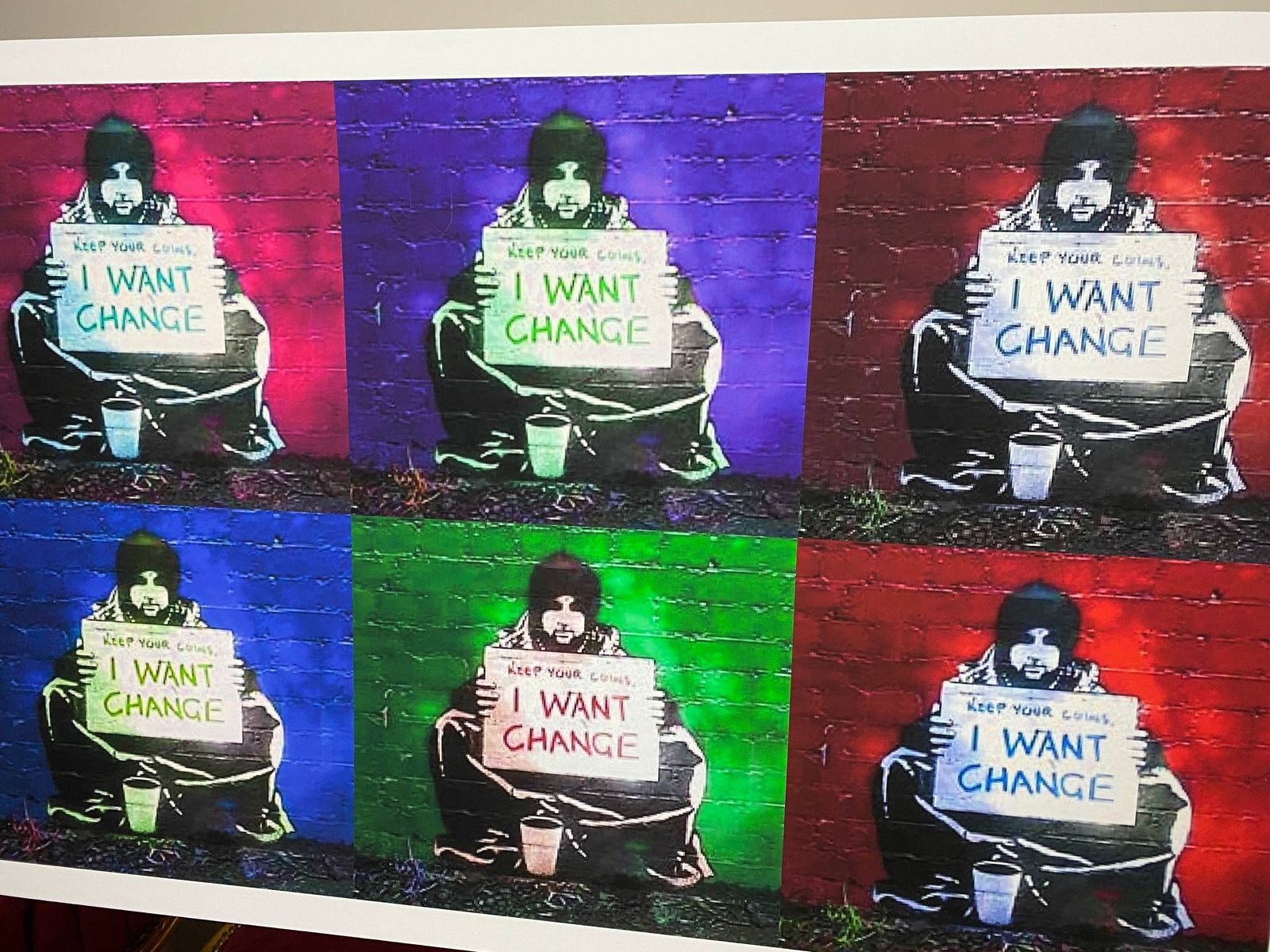 Banksy, In the manner of”, COA. Walled Off Hotel, Original, Limited Edition. Signed. Numbered. - 3