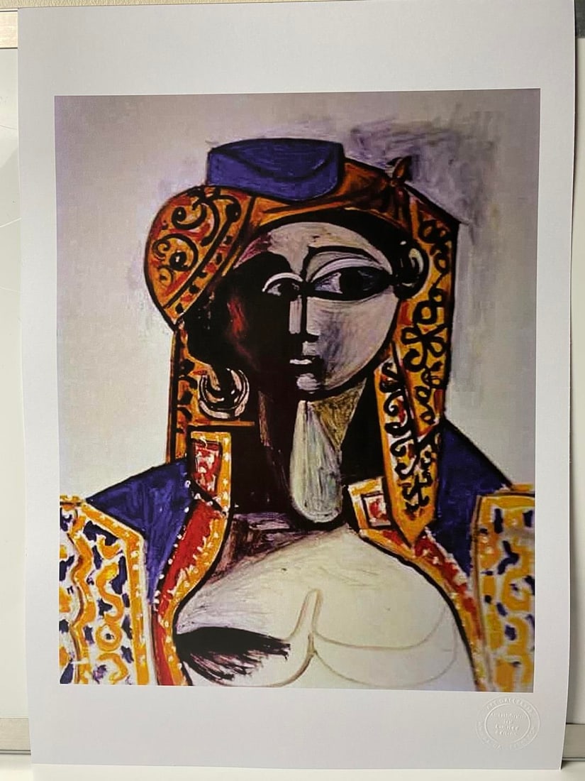 Picasso-1955, Limited Edition Print Numbered - Signed And Dated In Print (1 of 7)