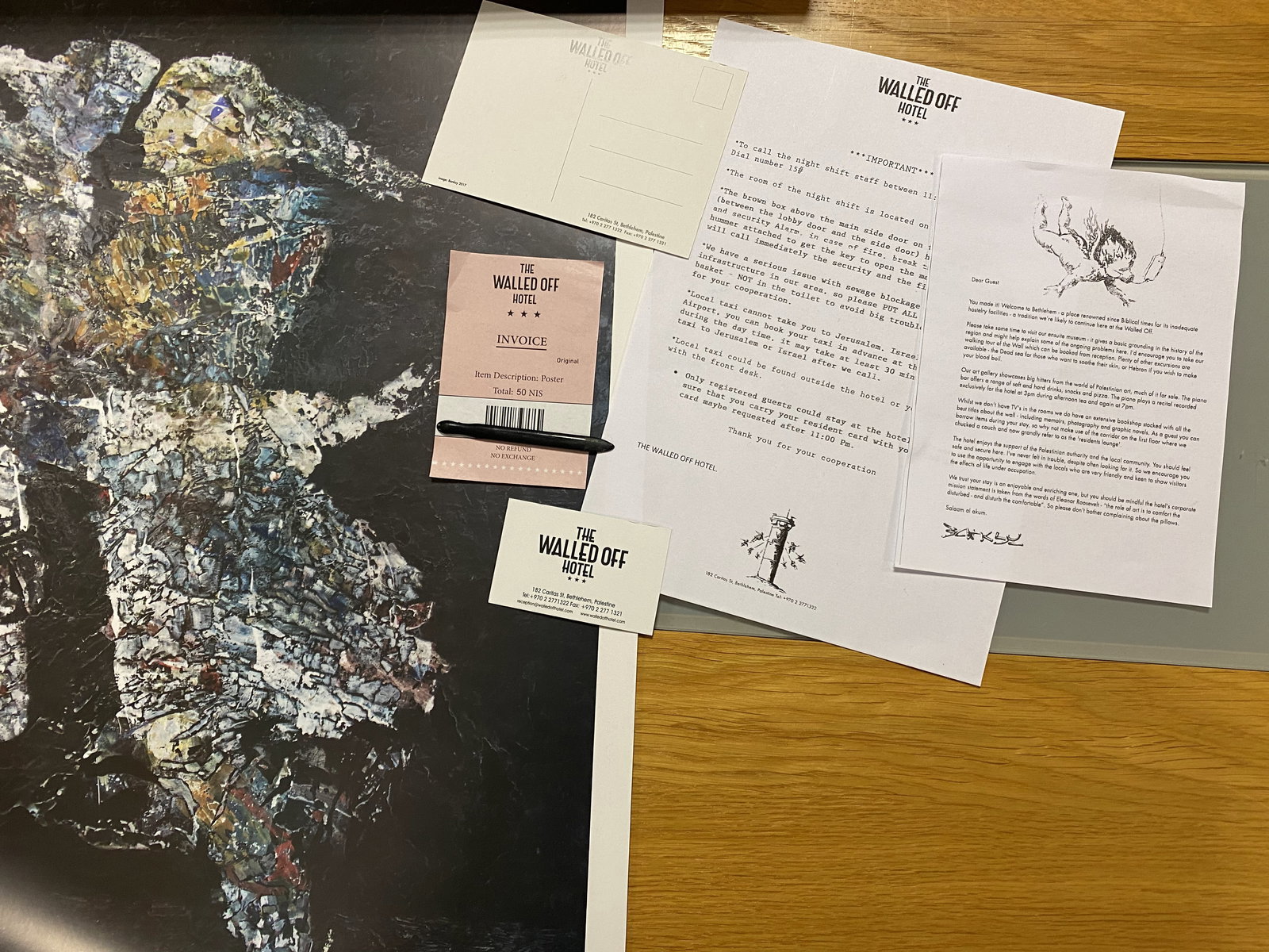 The Walled Off Hotel Poster- - 5