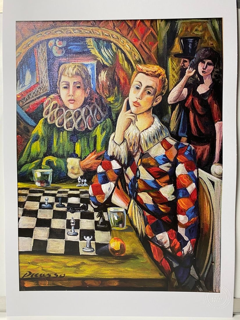 Picasso, ( After ) Signed and Dated In Print (1 of 9)