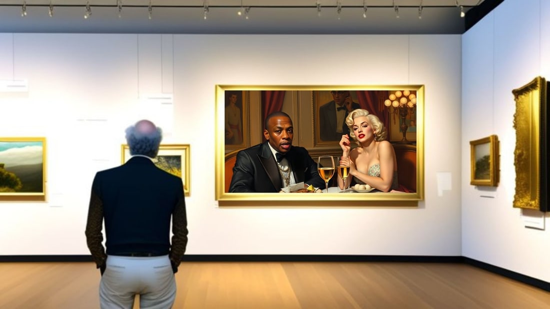 Dr. Dre - Dinner With Marilyn Monroe-D2, Limited Edition of 50 Pieces, Signed & Numbered - 2