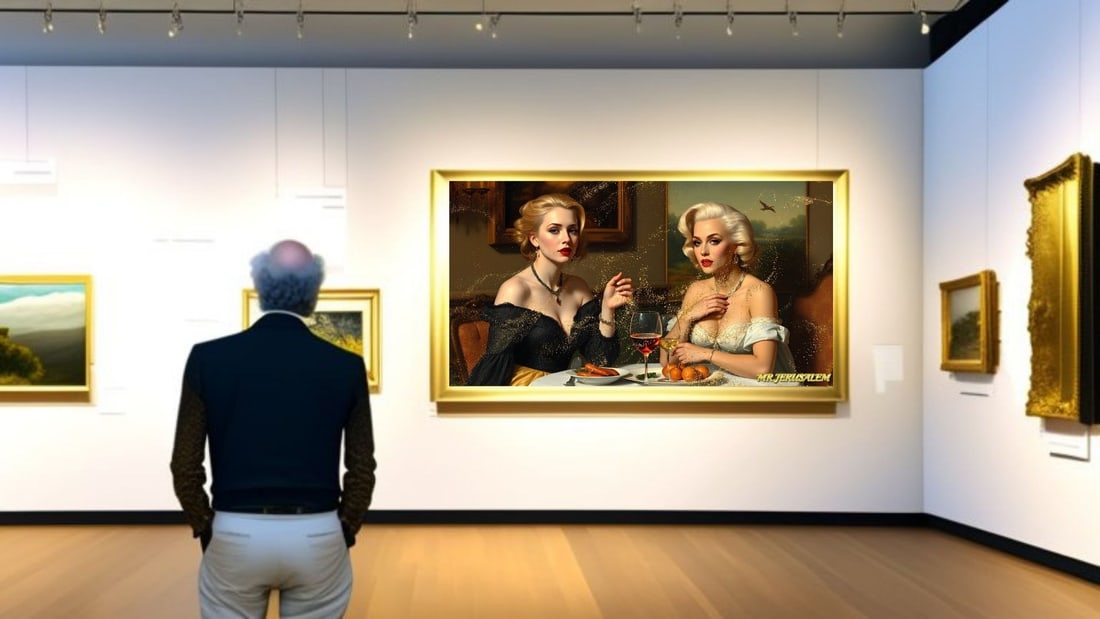 Christina Aguilera - Dinner With Marilyn Monroe-D2, Limited Edition of 50 Pieces, Signed & Numbered - 2