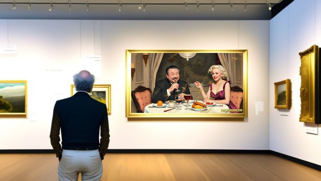 Ai Weiwei - Dinner With Marilyn Monroe- D2, Limited Edition of 50 Pieces, Signed & Numbered - 2
