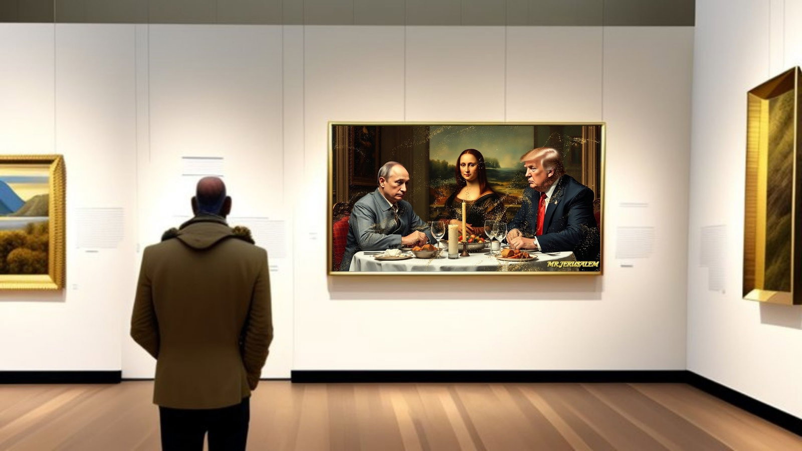 Donald Trump Dinner With Vladimir Putin & Marilyn Monroe-D2, Limited Edition of 50 Pieces - 2