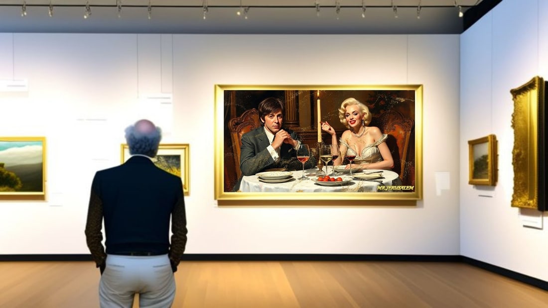 Paul McCartney - Dinner With Marilyn Monroe-D1, Limited Edition of 50 Pieces, Signed & Numbered - 2