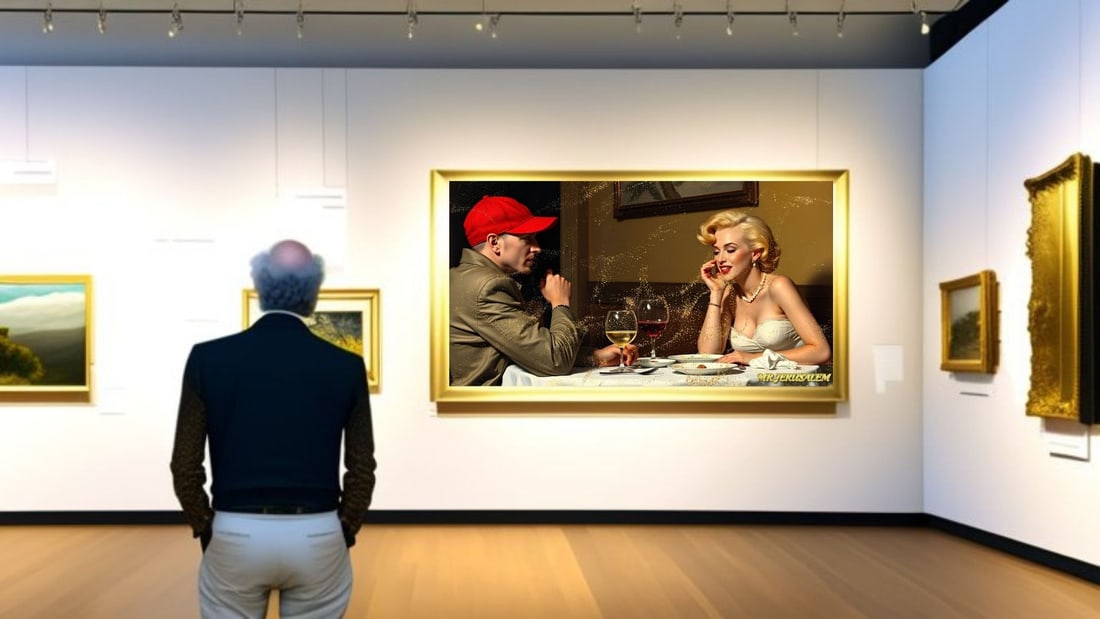 Eminem - Dinner With Marilyn Monroe-D2, Limited Edition of 50 Pieces, Signed & Numbered - 2