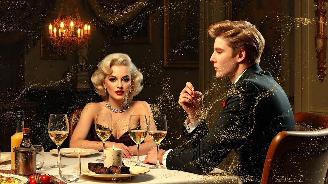 Barron Trump - Dinner With Marilyn Monroe-D2, Limited Edition of 50 Pieces, Signed & Numbered (1 of 5)