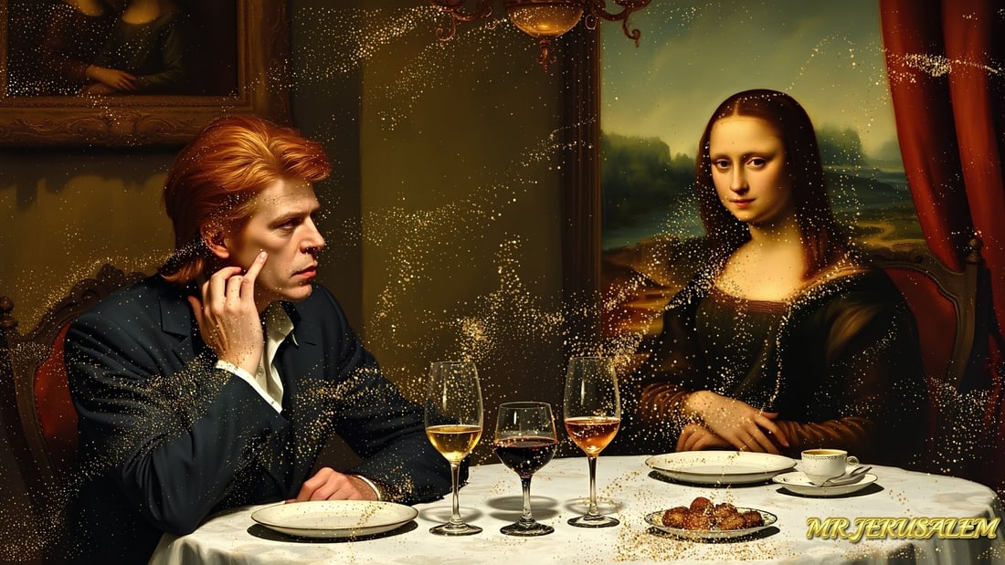 David Bowie - Dinner With Mona Lisa-D2, Limited Edition of 50 Pieces, Signed & Numbered (1 of 5)