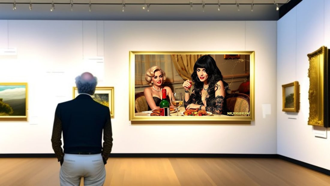 Katy Perry - Dinner With Marilyn Monroe-D1, Limited Edition of 50 Pieces, Signed & Numbered - 2