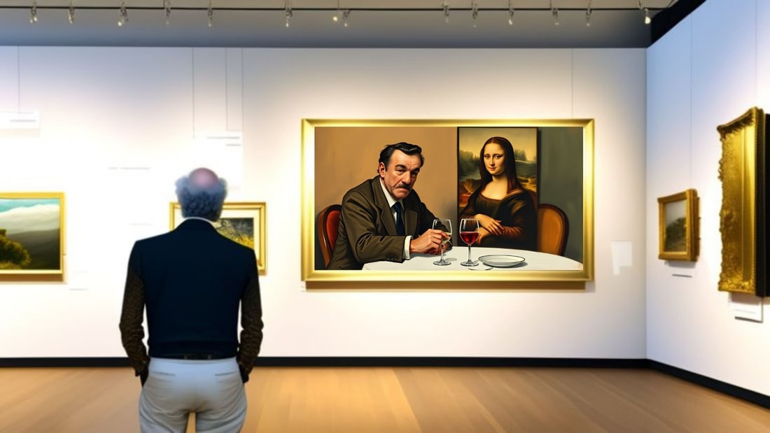 Fernand Leger - Dinner With Mona Lisa-D2, Limited Edition of 50 Pieces, Signed & Numbered - 2