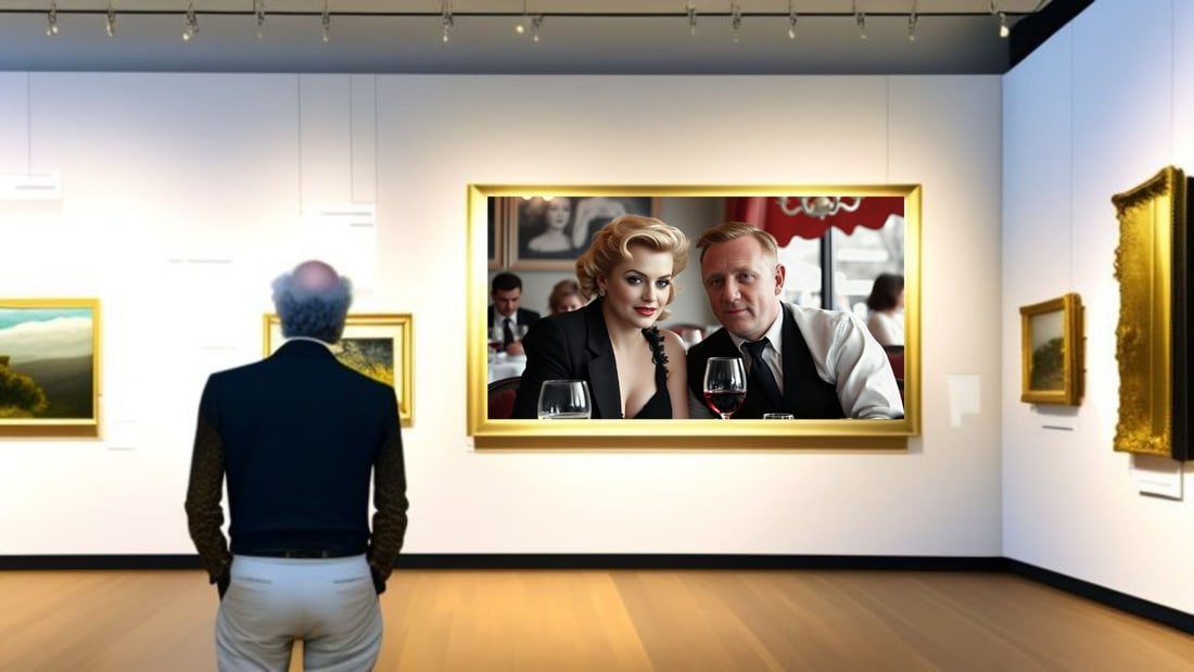 Francois Henry Pinault - Dinner With Marilyn Monroe-D2, Limited Edition of 50 Pieces, Signed & Numb - 2