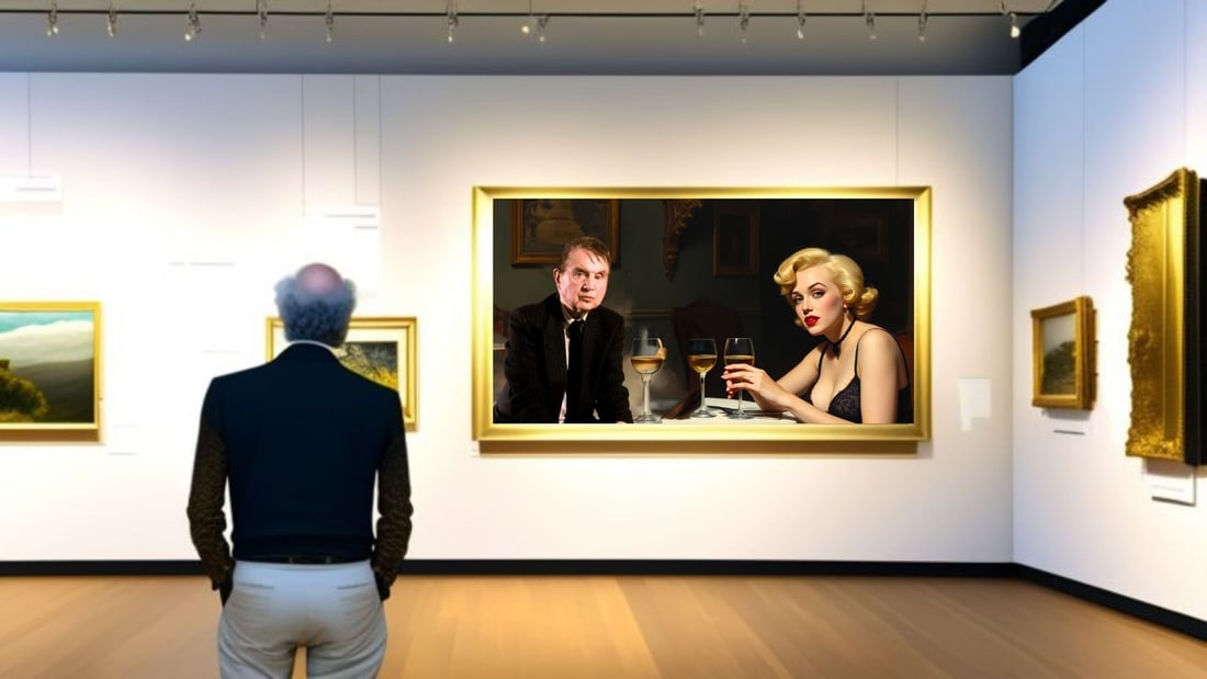 Francis Bacon - Dinner With Marilyn Monroe-D2, Limited Edition of 50 Pieces, Signed & Numbered - 2
