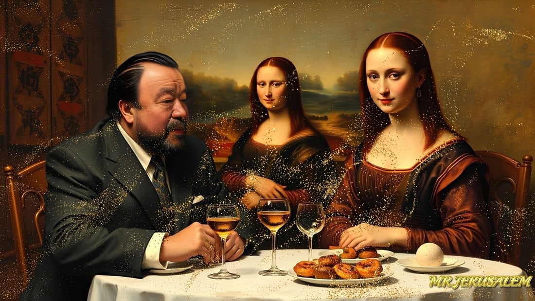 Ai Weiwei - Dinner With Mona Lisa- D1, Limited Edition of 50 Pieces, Signed & Numbered (1 of 5)