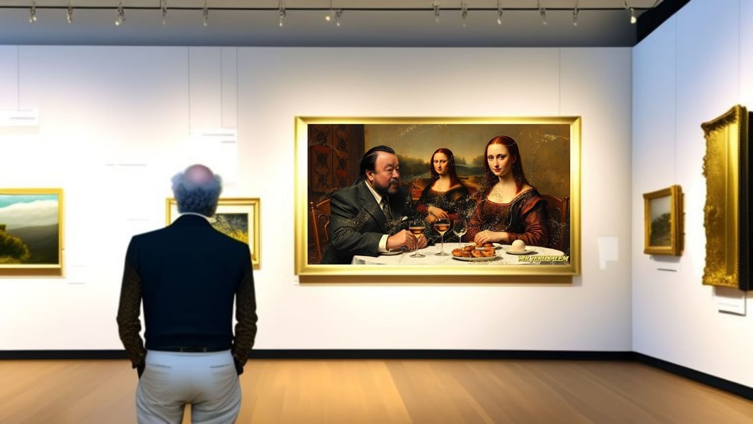 Ai Weiwei - Dinner With Mona Lisa- D1, Limited Edition of 50 Pieces, Signed & Numbered - 2
